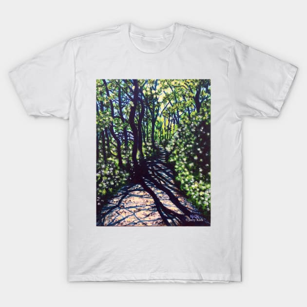 'The Path From Chetola to Bass Lake (#1)' T-Shirt by jerrykirk